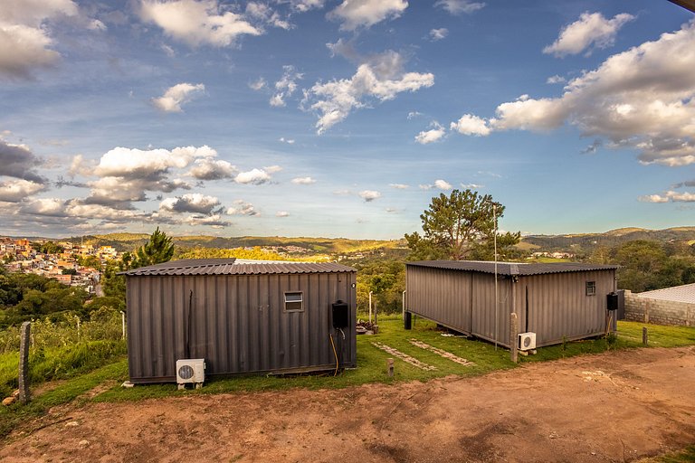 Container privativo com vista no Roteiro do Vinho