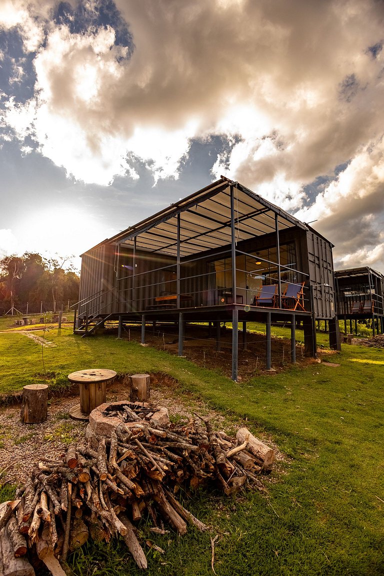 Container privativo com vista no Roteiro do Vinho